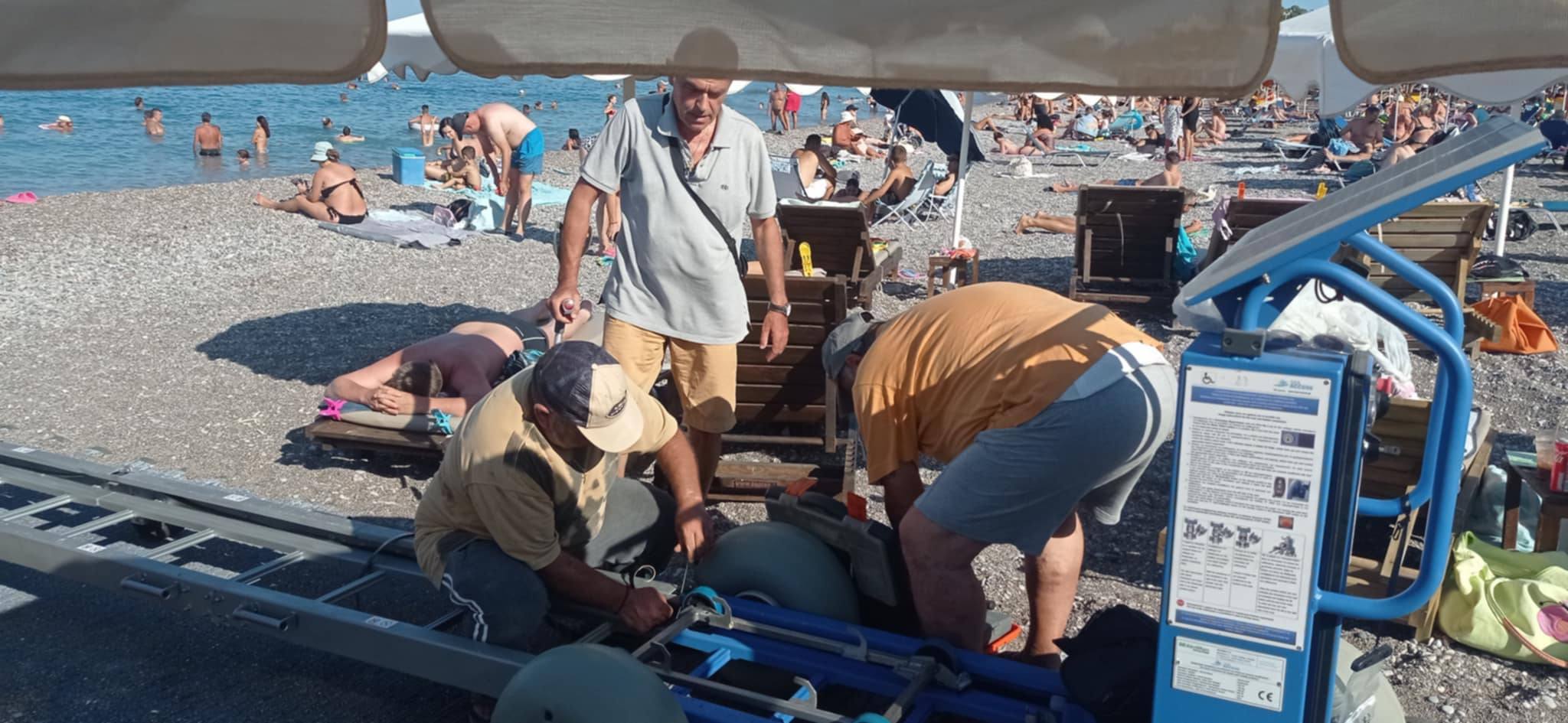 Επισκευή θαλάσσιας πρόσβασης